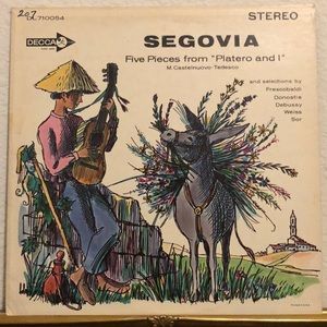 Segovia Five Pieces from "Platero and I" Vinyl Lp